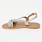 Katy Sandals - Silver