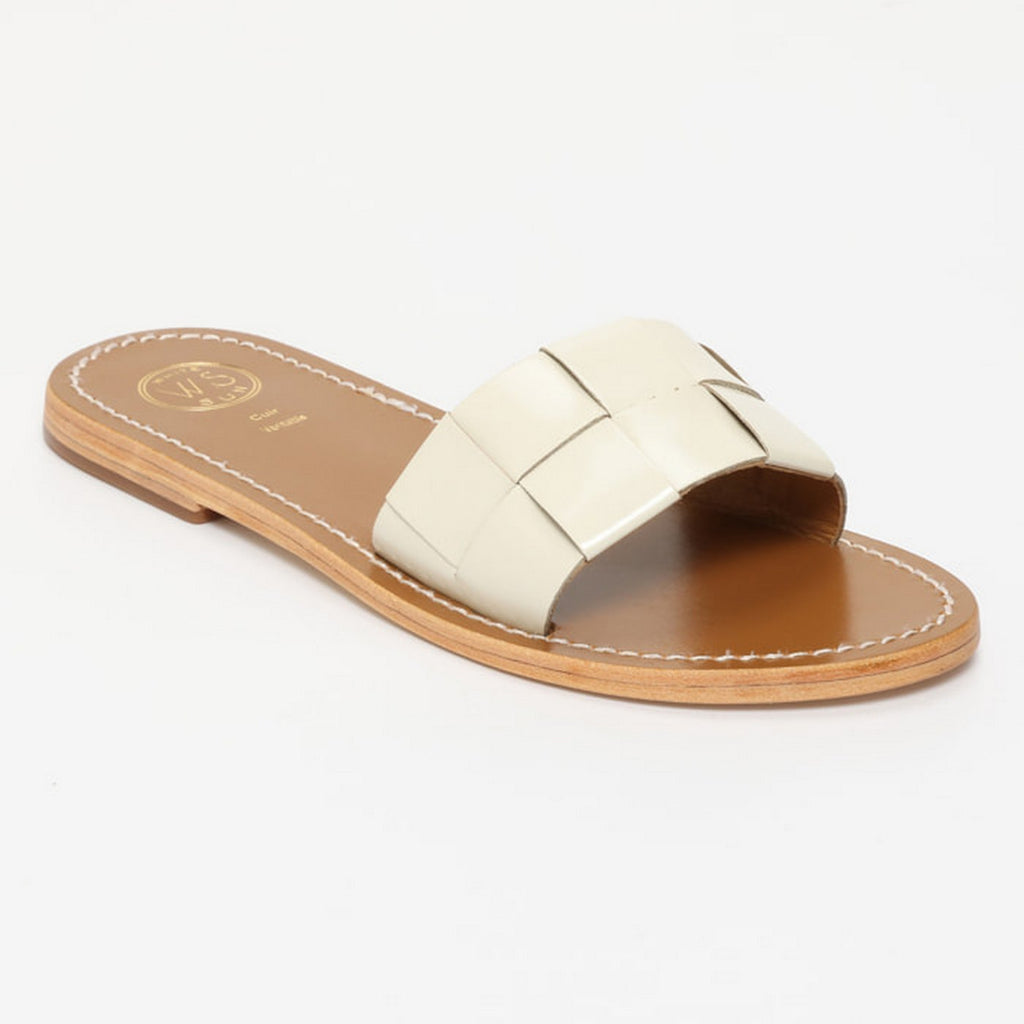 Tucano Sandals - Ivory Patent