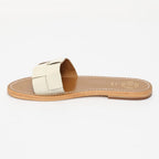 Tucano Sandals - Ivory Patent