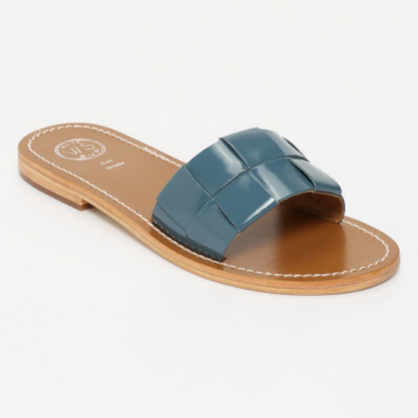Tucano Sandals - Denim Blue Patent