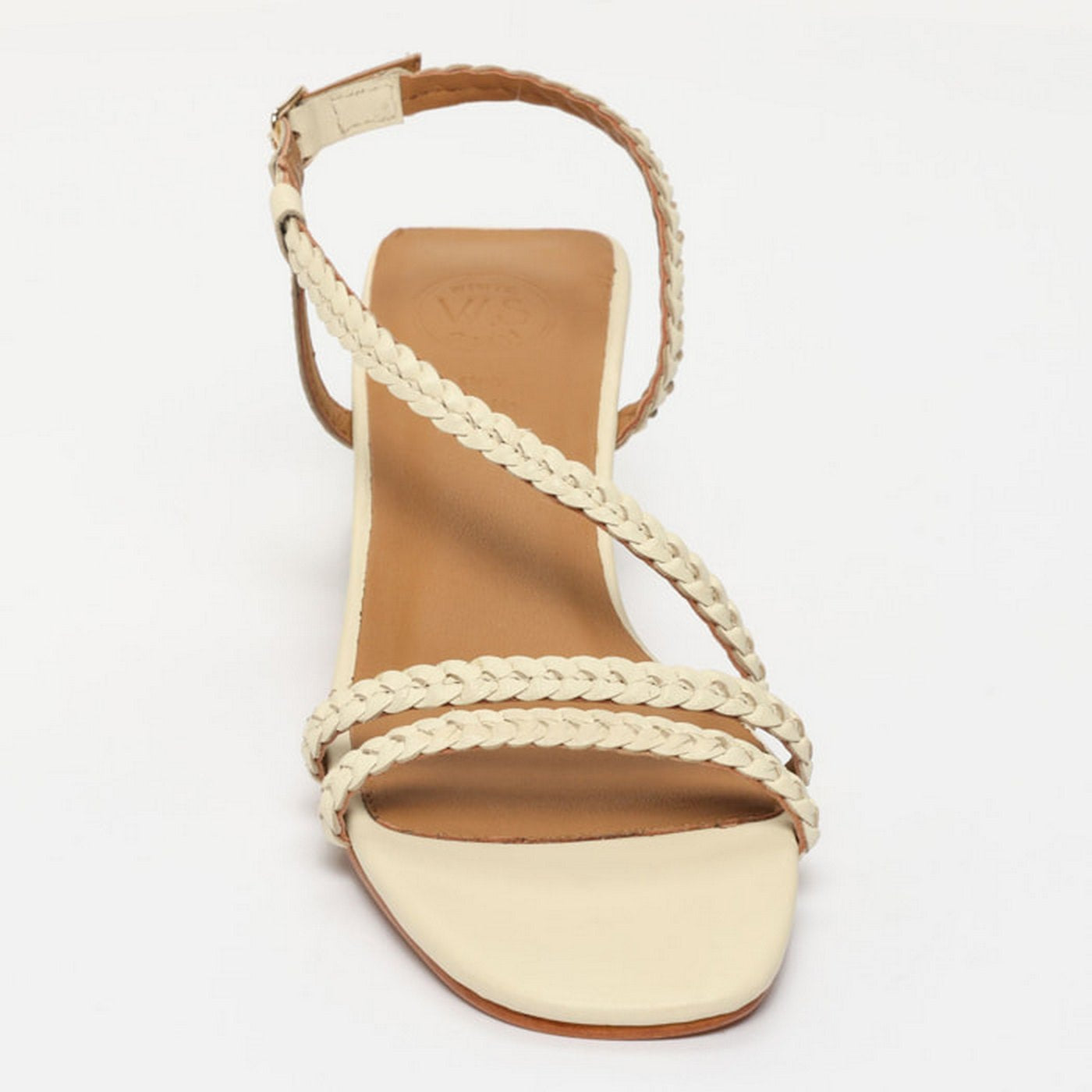 Riviera Heeled Sandals - Off White