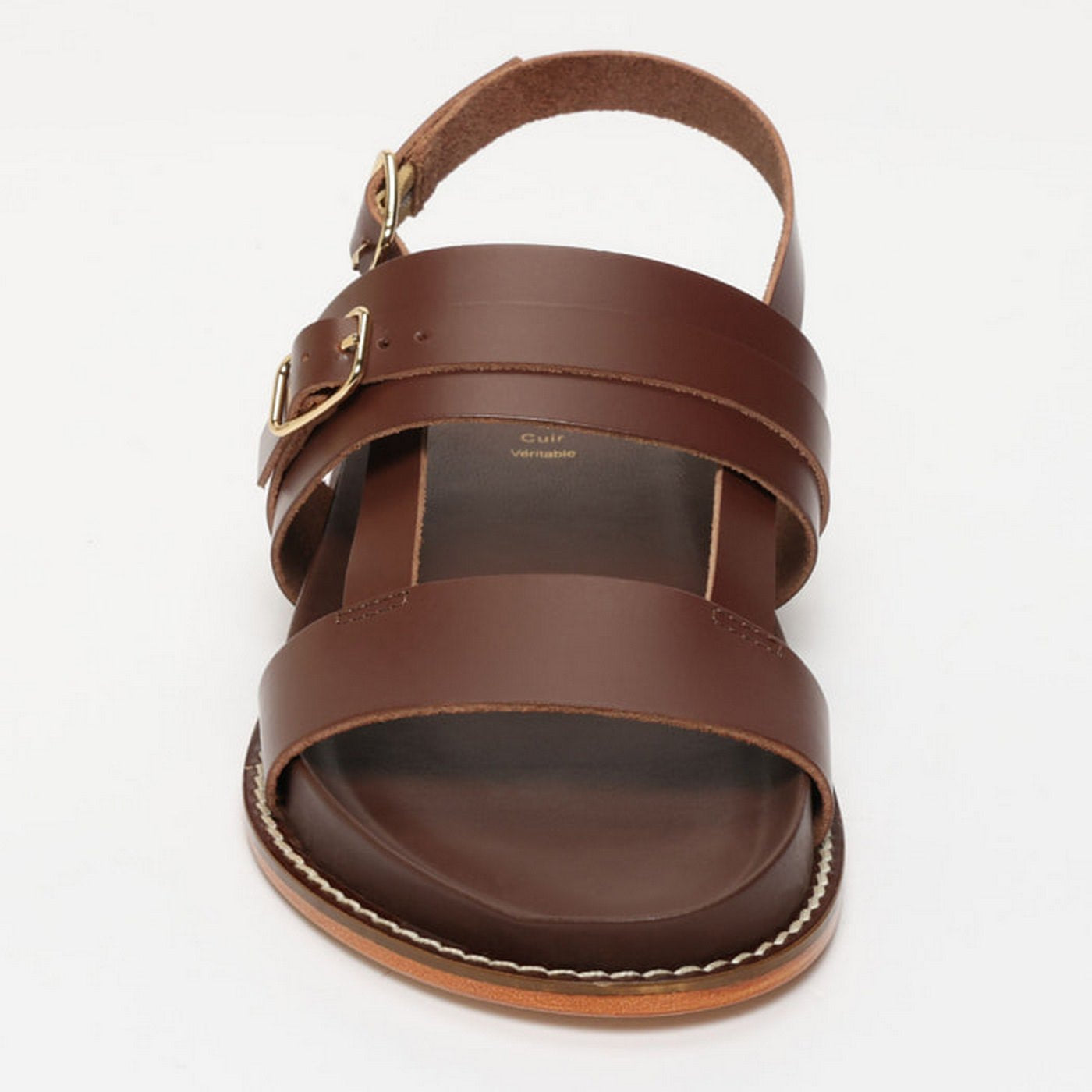 Zeneta Sandals - Chocolate