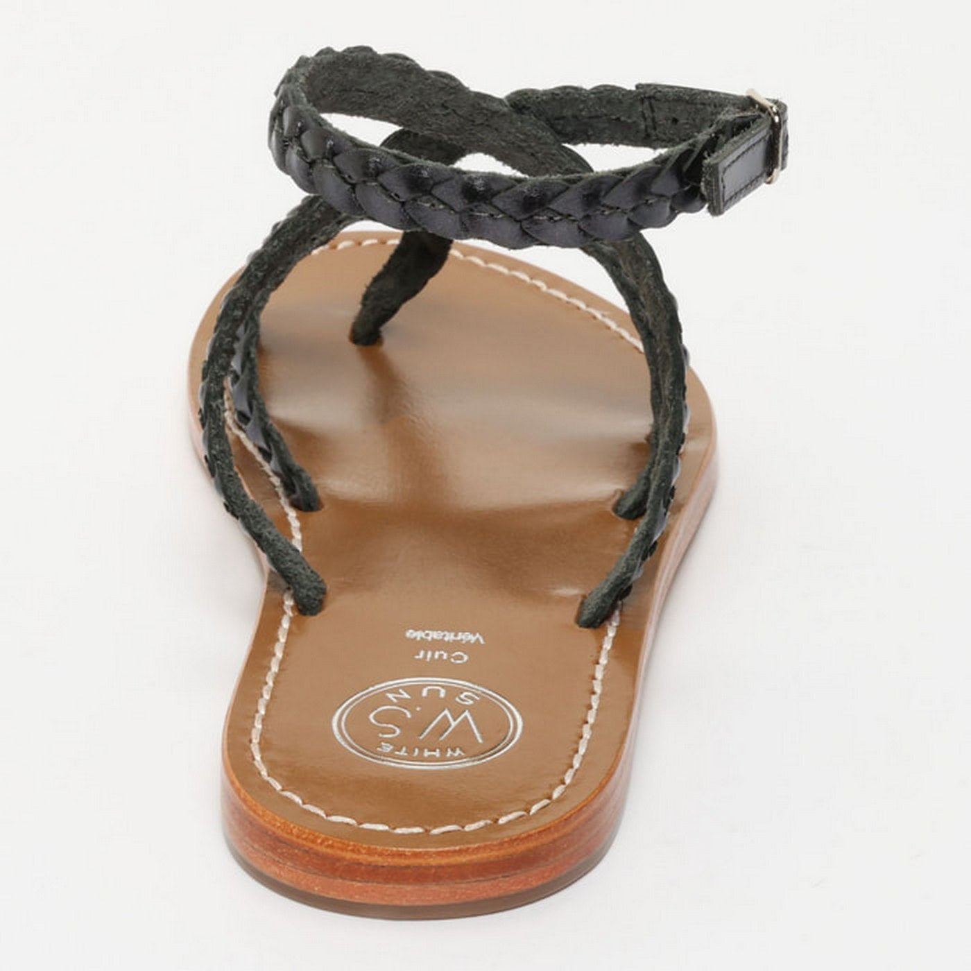 Perla Sandals - Black Metal