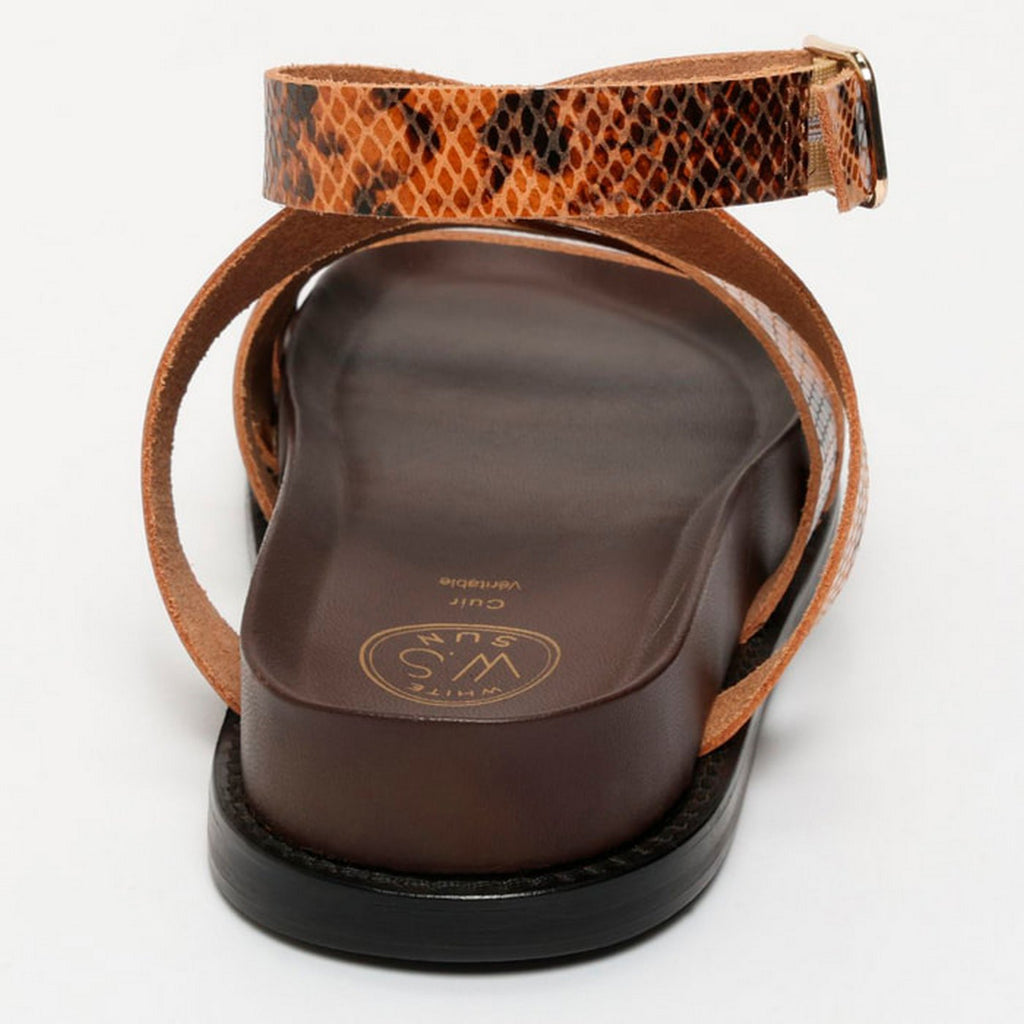 Bogarra Sandals - Brown Snake