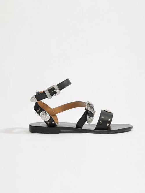 Sandalias Macarella - Negro