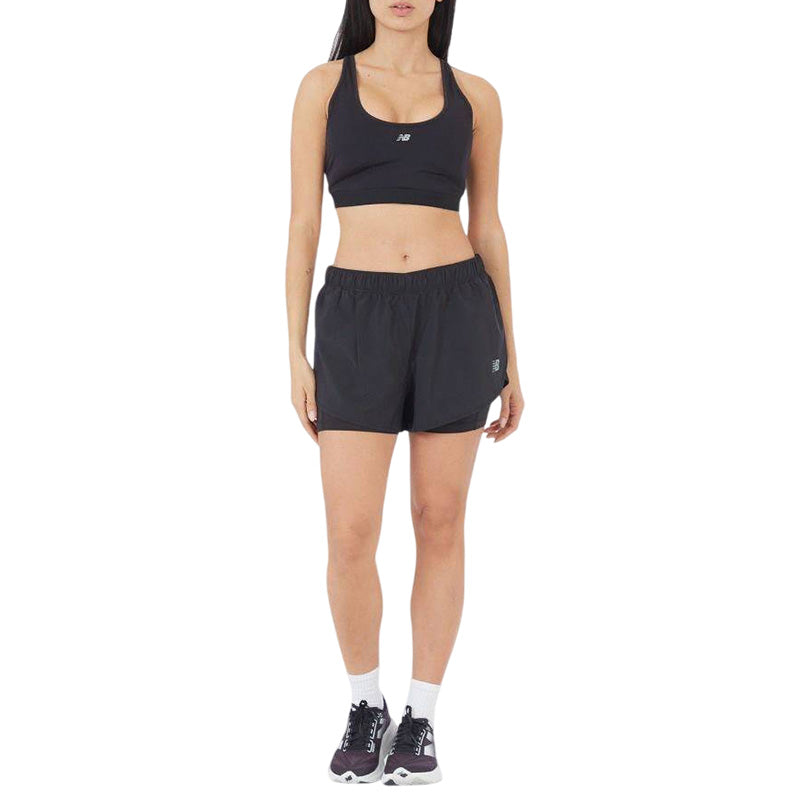 Pantalón corto New Balance SPORT 2-IN-1 3 Mujer