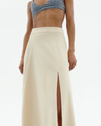 Falda cruda marygold Tora sostenible-3