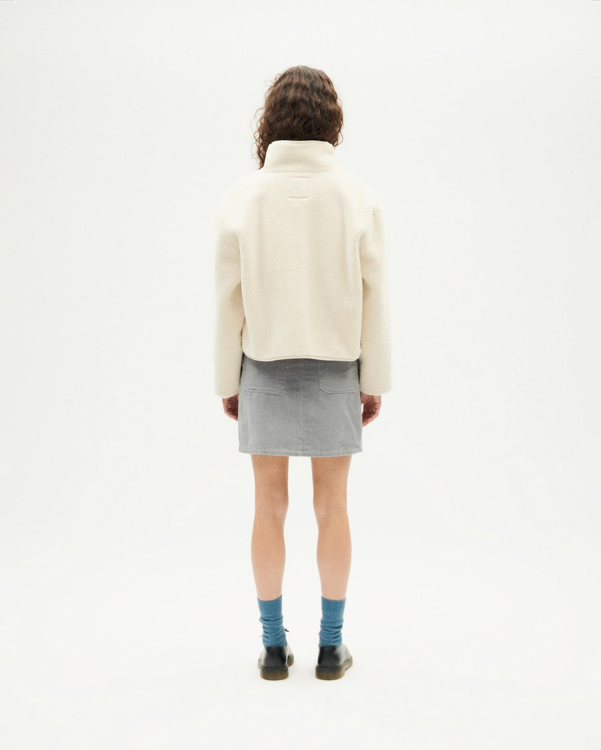Veste Sherpa Kourtney - Écru