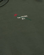 Sudadera bordada flower TM Jodie sostenible silueta - 2