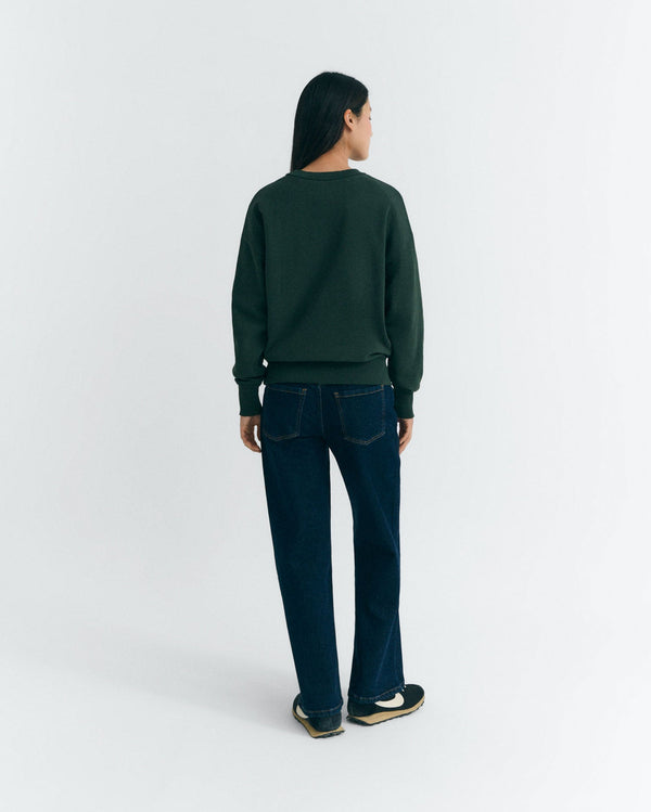 Broderad sweatshirt flower TM Jodie hållbar - 4