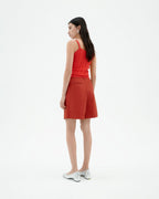 Short rojo hemp Lia sostenible-4