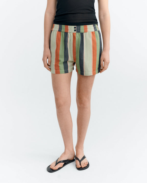 Short rayas multicolor Narciso sostenible - 2