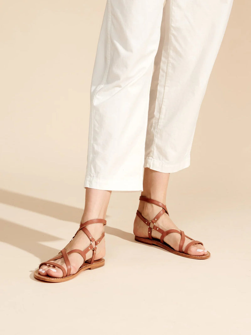 Sandales Claudina - Camel