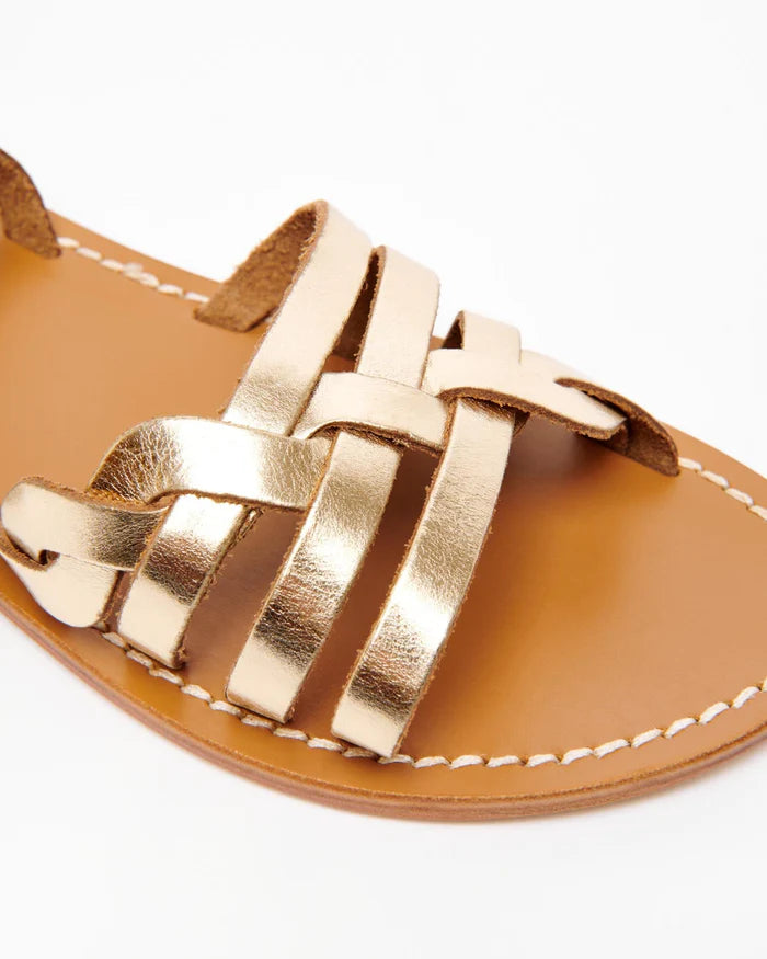 Sandales Rubra - Dark Gold