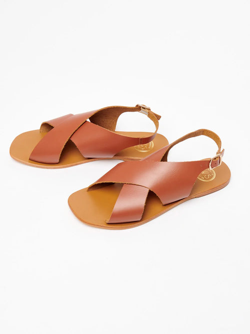 Sandalias Mawalter - Camel
