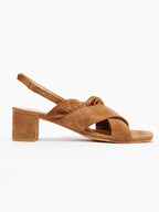 Sandales À Talons Bena - Camel