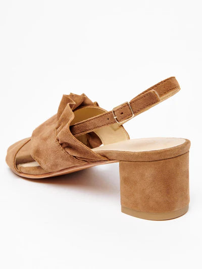 Sandales À Talons Bena - Camel