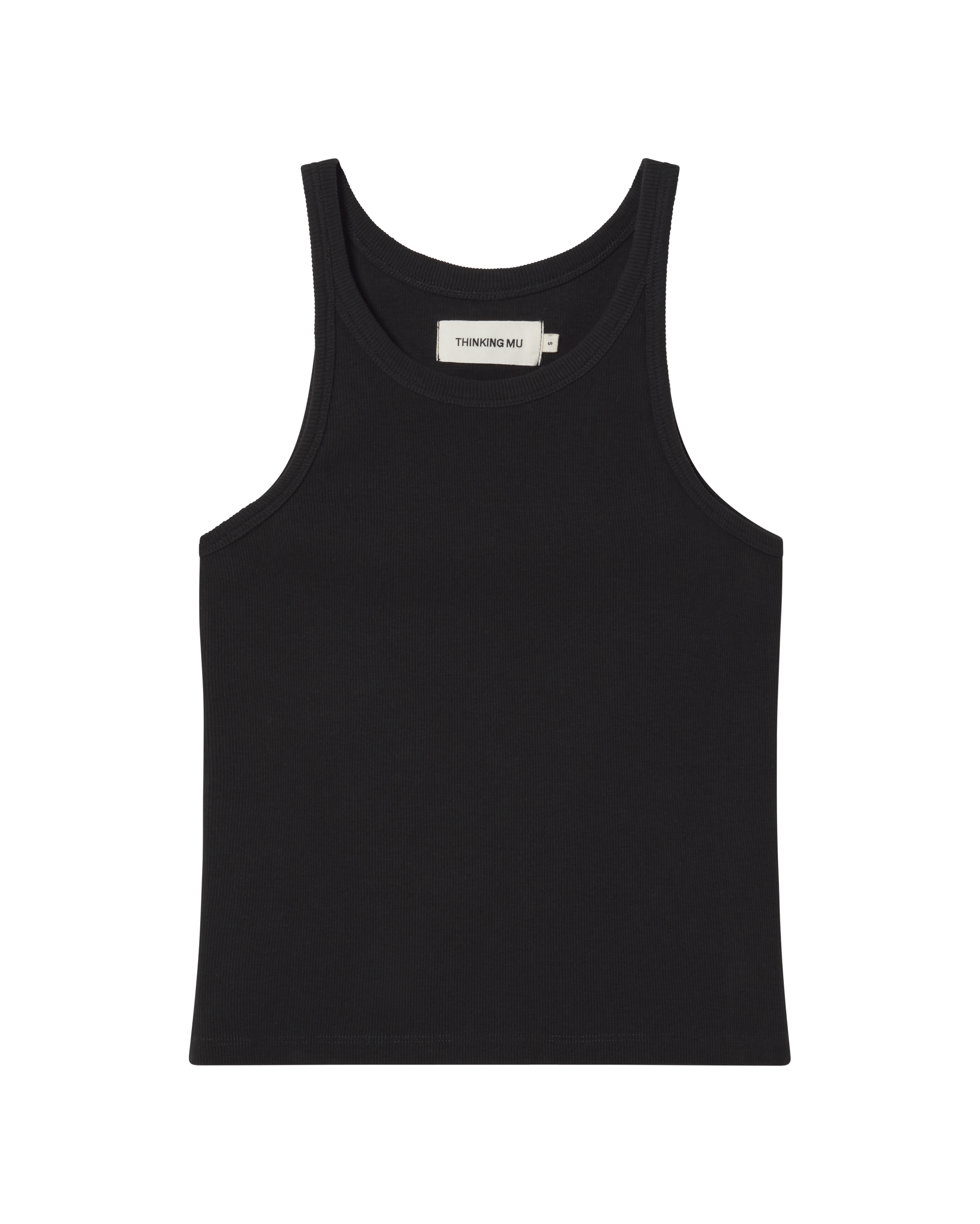 Top black Harriet sostenible - silueta