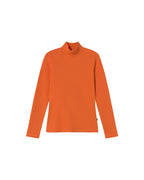Orange polotröja i hampa Aine hållbar silhuett - 1