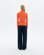Orange polotopp i hampa Aine hållbar - 4