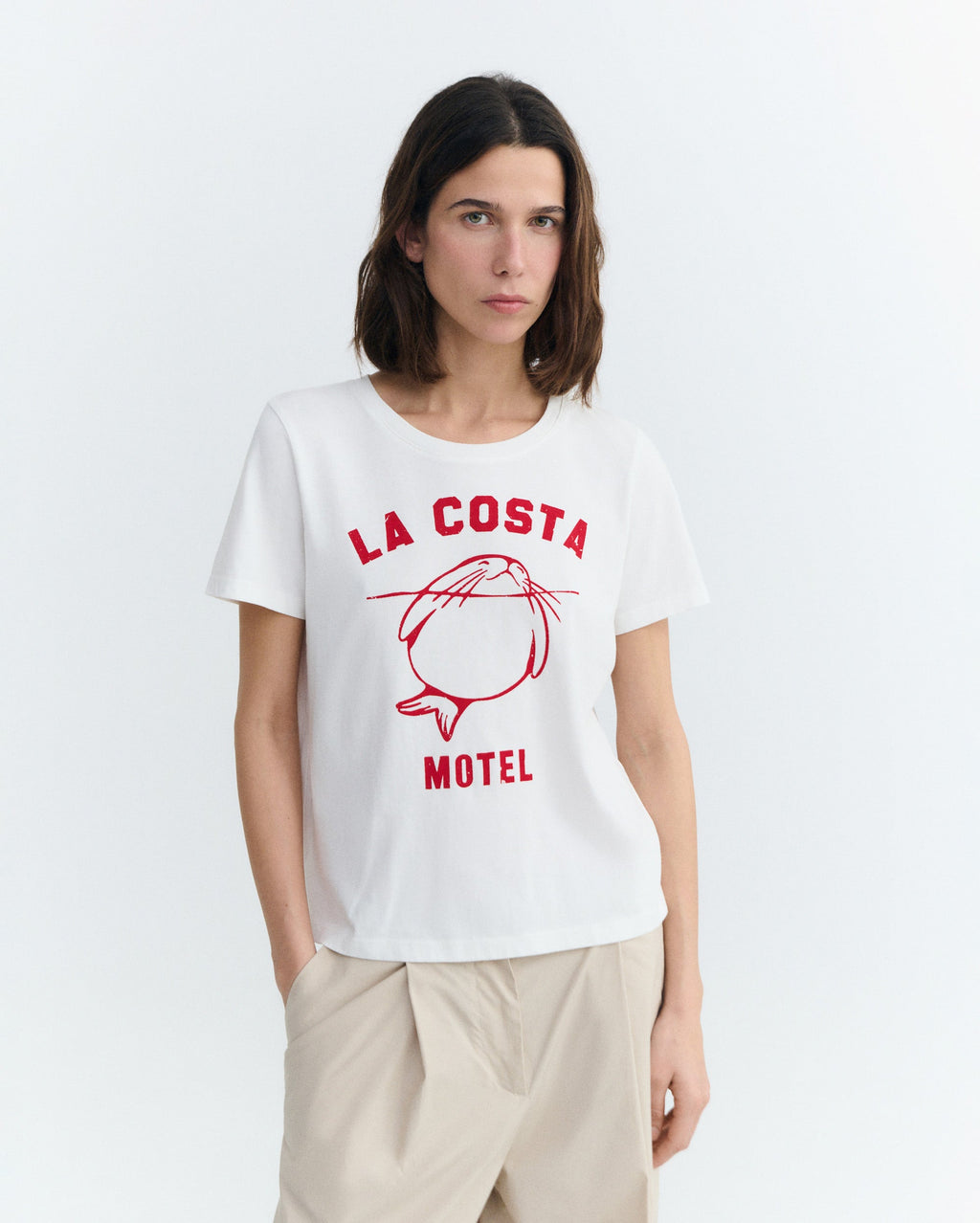 Camiseta animal motel Ida sostenible - 2