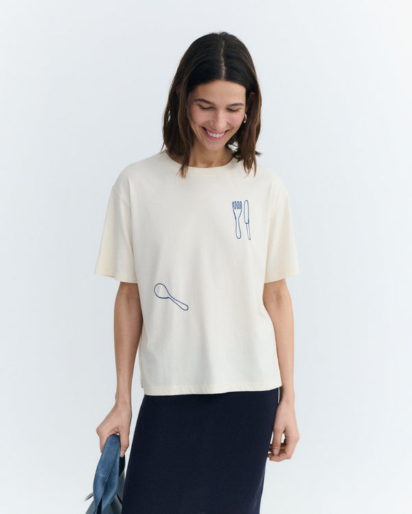 Camiseta bordada a mano coberts Lucia sostenible - 2