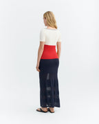 T-Shirt Slim Zura - Rouge