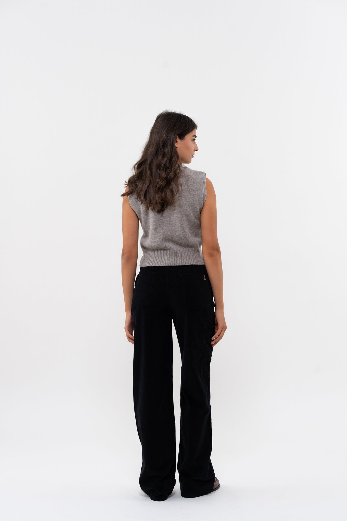 Hose Wide Worker – Schwarz – Damen