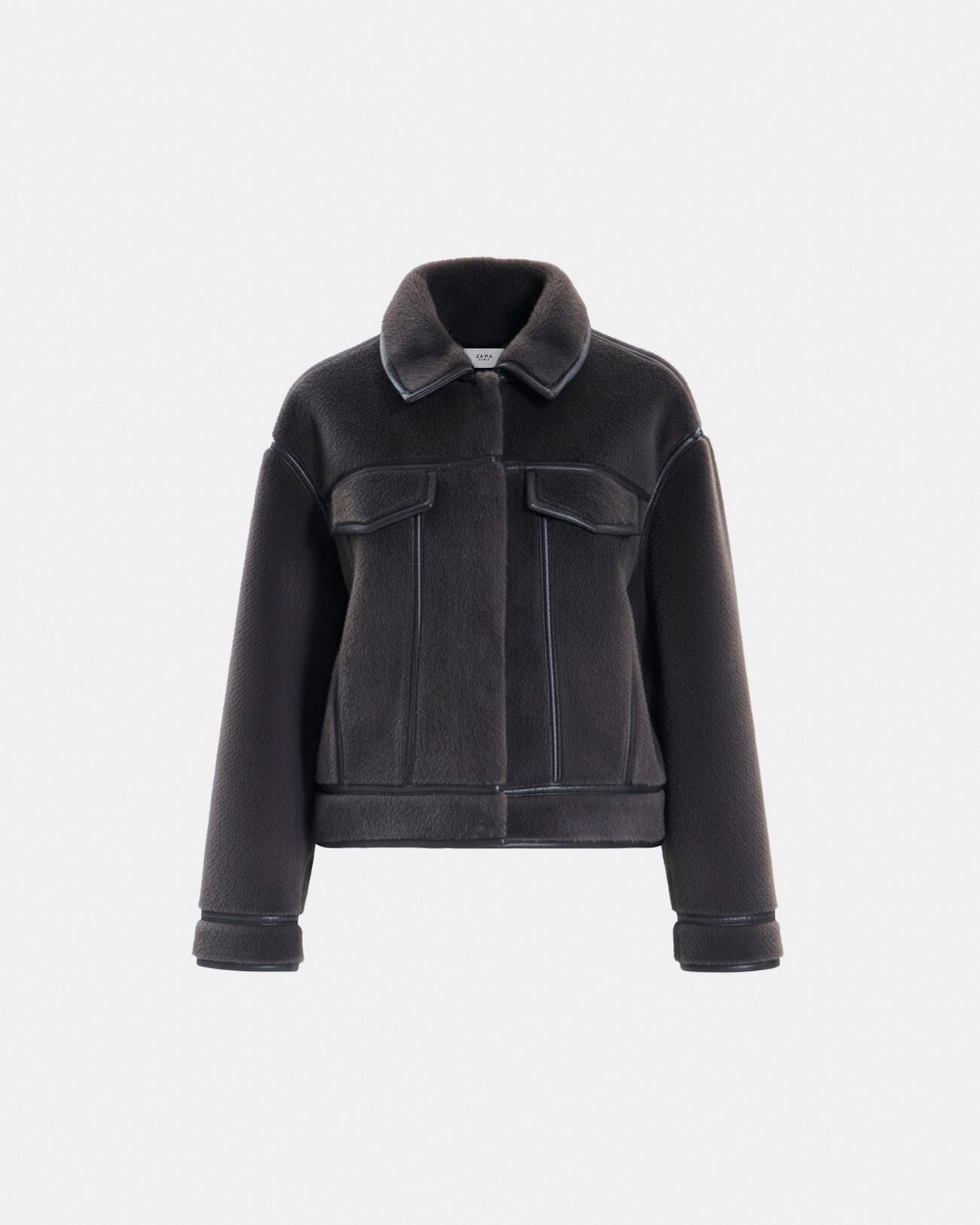 Veste réversible grise_7