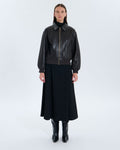Veste Virgile chocolat en cuir_4