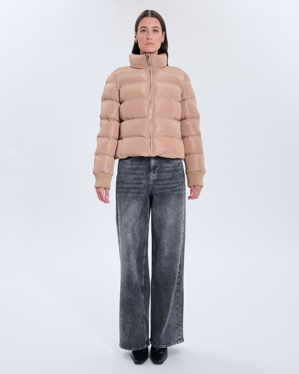 Plumífero Marguerite camel_5