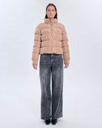 Plumífero Marguerite camel_5