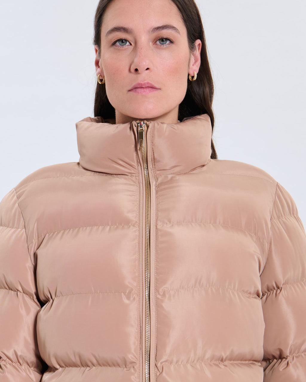 Plumífero Marguerite camel_6