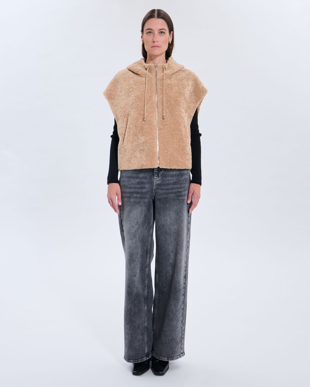 Plumífero Marguerite camel_8