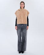 Plumífero Marguerite camel_8