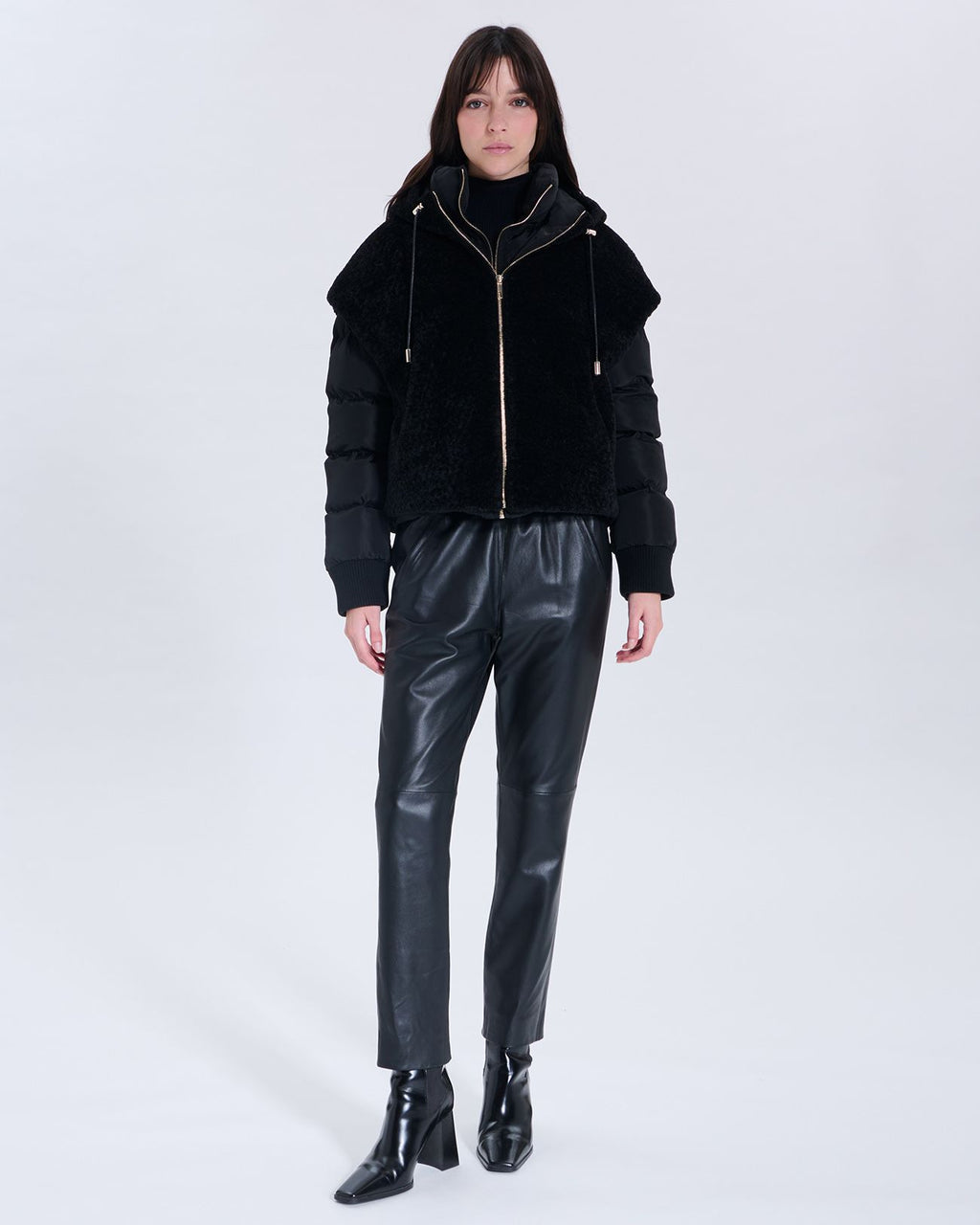 Plumífero Marguerite negro_1