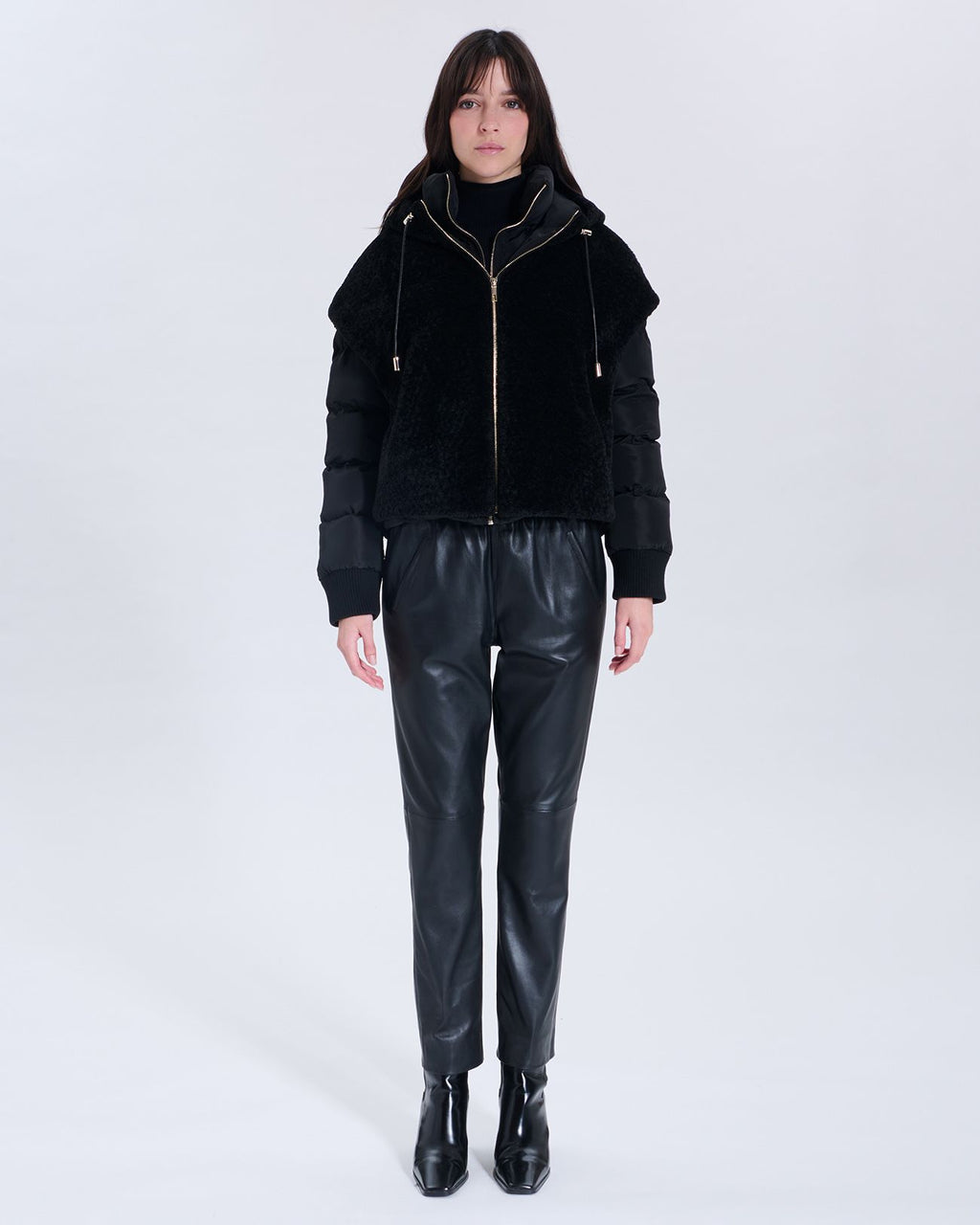 Plumífero Marguerite negro_3