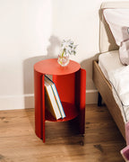 Wa Side Table - Tomato Red