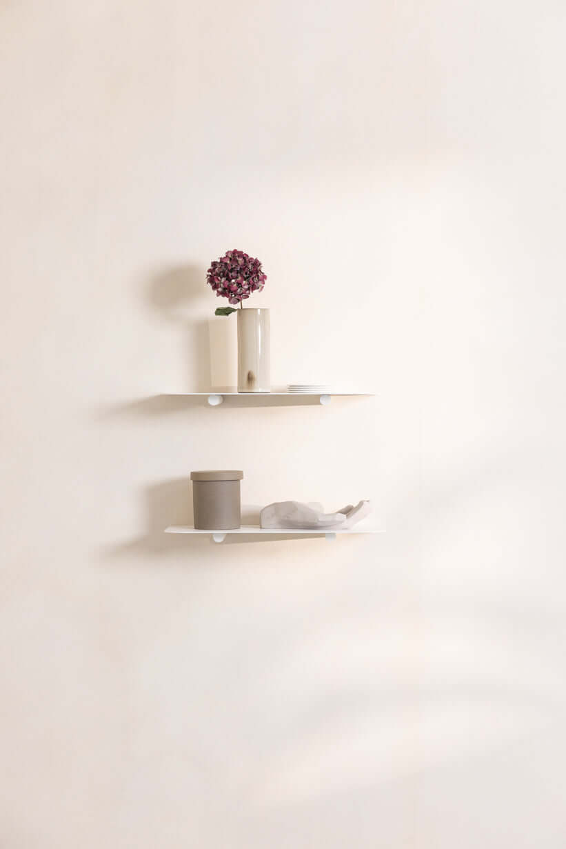 Wandregal LENN puts modern design, decoration in vases and even decoration, minimalist and functional.