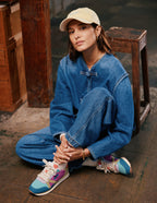 Andrée Low Zapatillas - Azul Verde Agua Lila