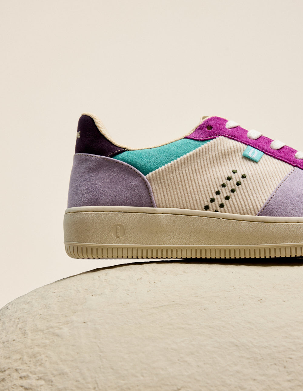 Zapatillas bajas Maxence F - Lila Crudo Púrpura