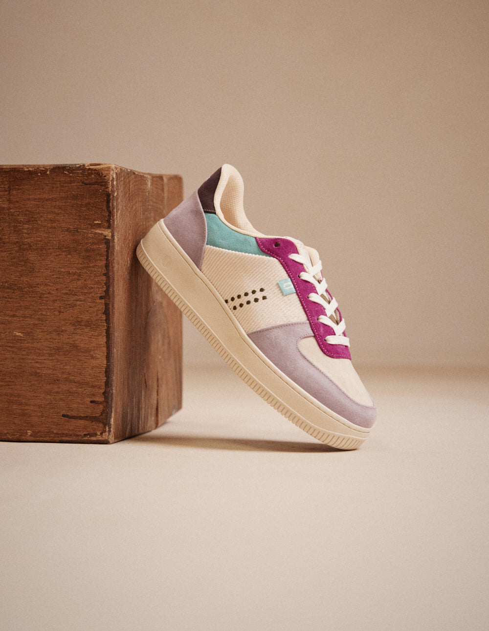 Zapatillas bajas Maxence F - Lila Crudo Púrpura