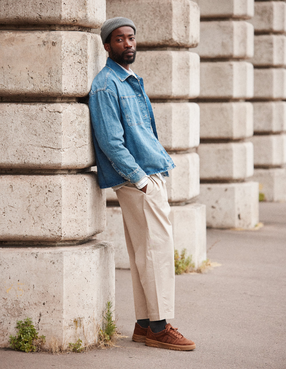 Nino Low Top Sneakers - Brown Oiled Suede
