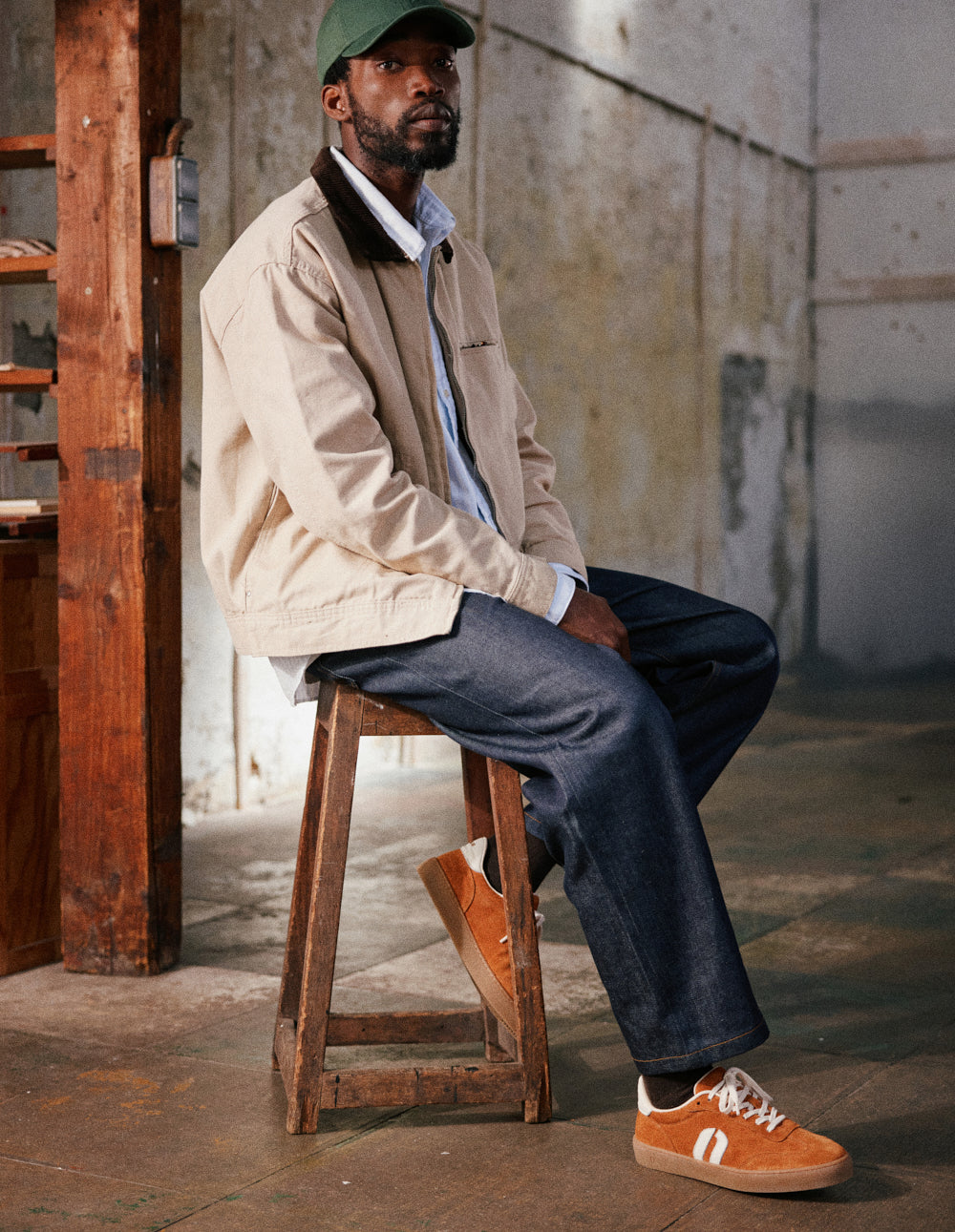 Baskets Basses Pablo - Marron Écru - Homme