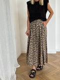Janna Leopard Skirt