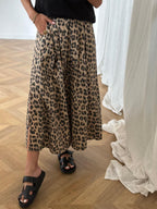Janna Leopard Skirt
