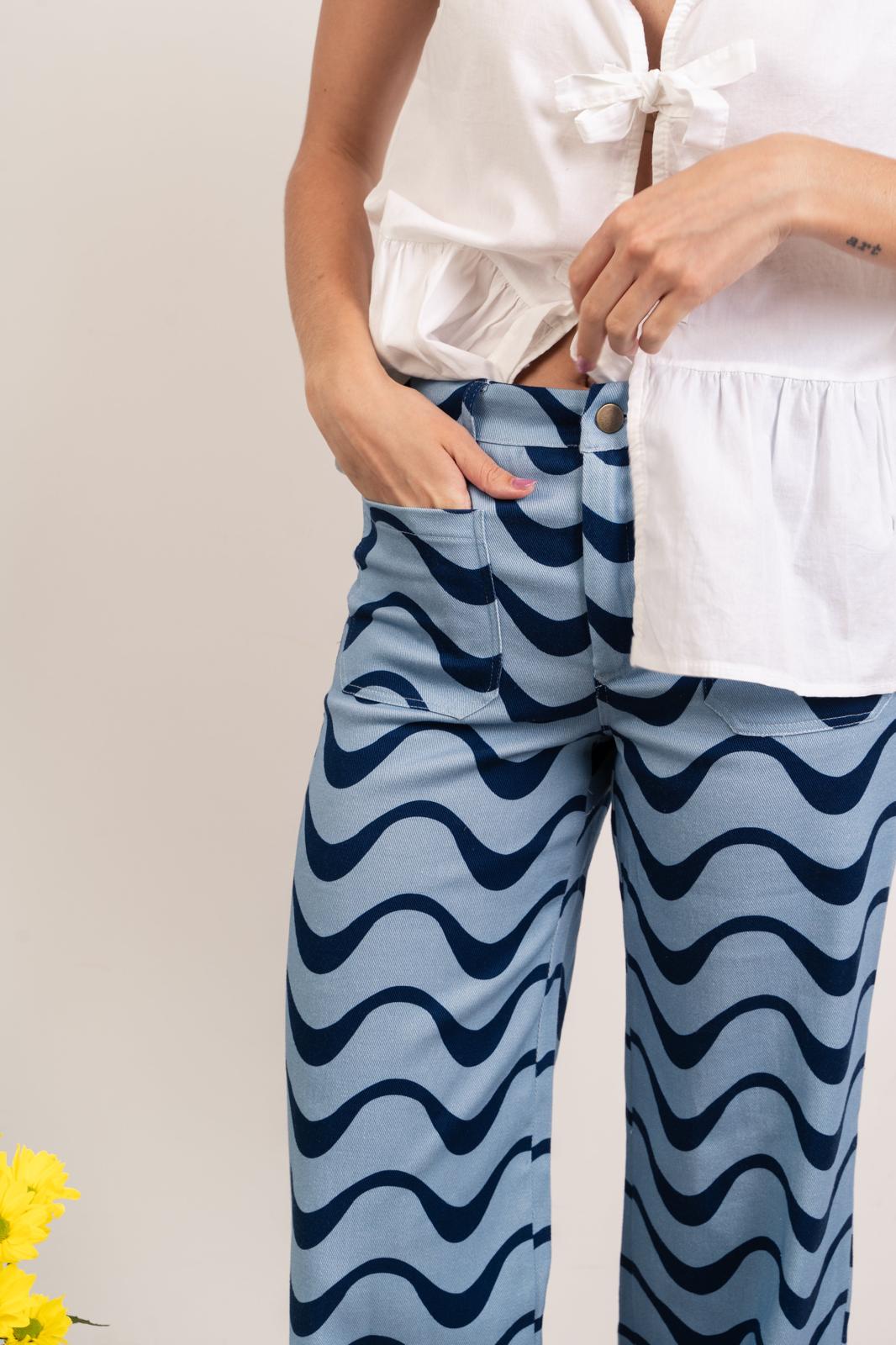 Jean Valeria Vagues Bleu