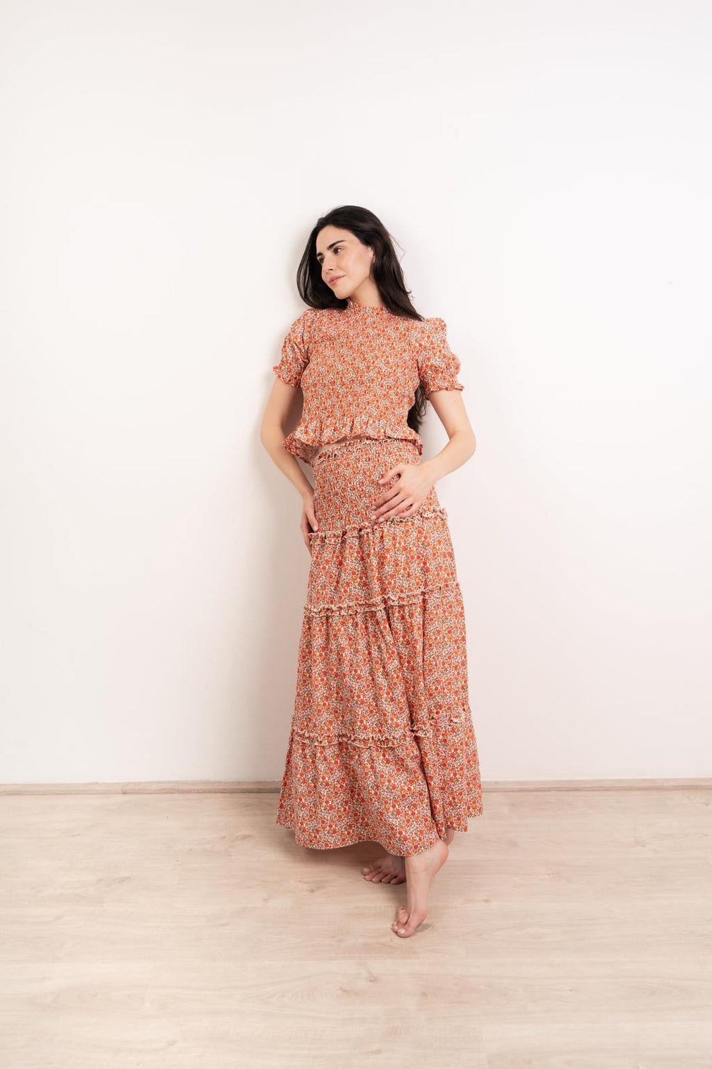 Bruna Flowers Skirt