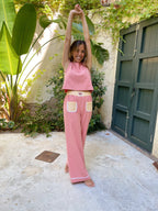 Claudia Pink Vichy Top