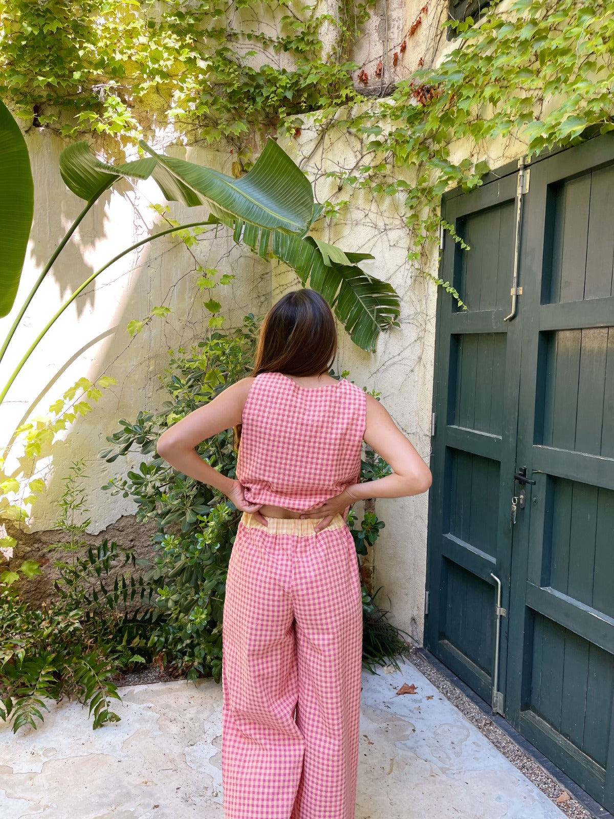 Claudia Pink Vichy Top